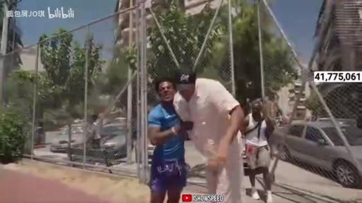 真比的话谁会赢呢?字母哥拒绝跟甲亢哥比短跑~