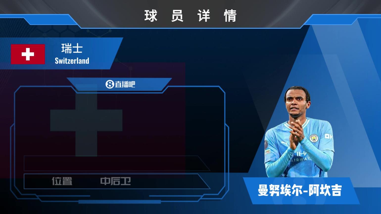 阿坎吉球员集锦:防守功底扎实 大赛经验丰富