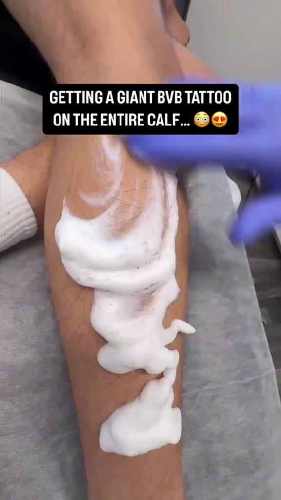 这是真的爱啊!当你把心爱的多特蒙德纹到身上……