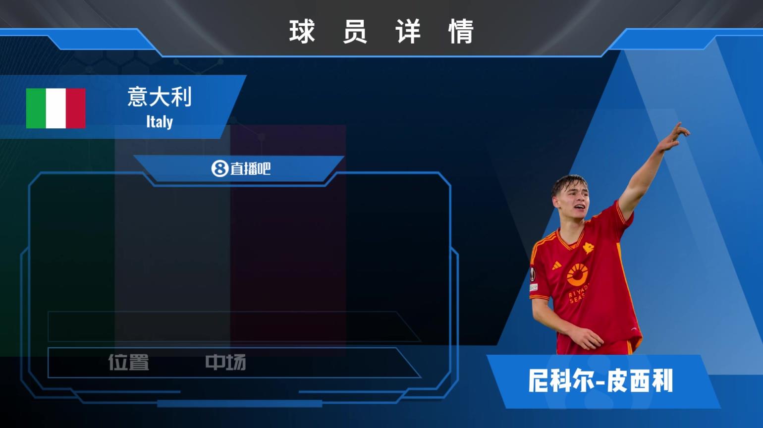 皮西利球员集锦:传控能力出色 拼抢意识积极的球员