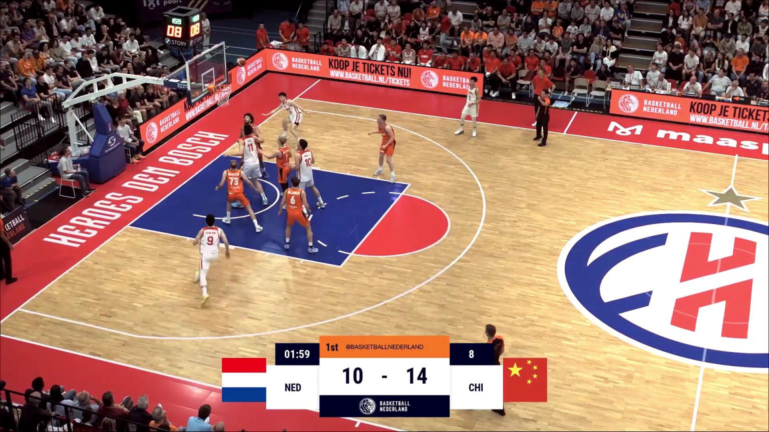 神仙球!程帅澎突破强杀对抗后失衡 随手一抛竟打成2+1