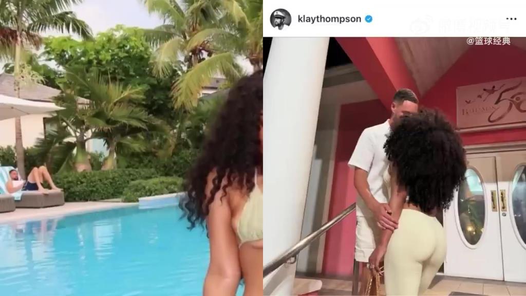 人逢喜事精神爽!有了性感女友的克莱成了精神小伙,训练都有劲了