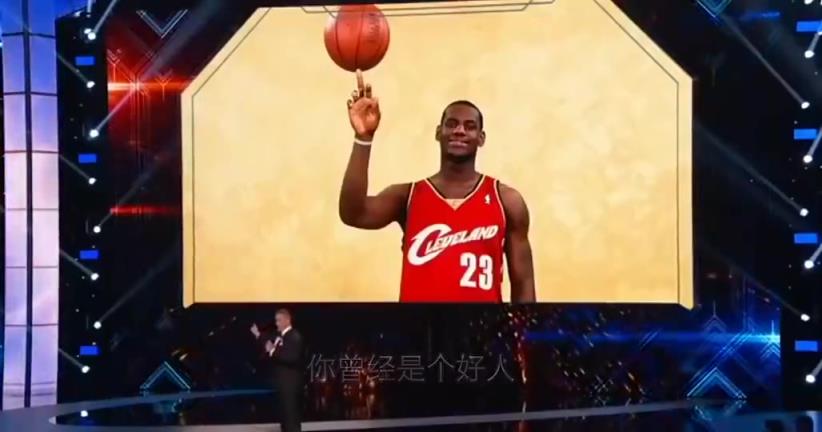 赵喜娜16年调侃:詹姆斯,你现在又是好人了,所以联盟只好让杜兰特当坏人