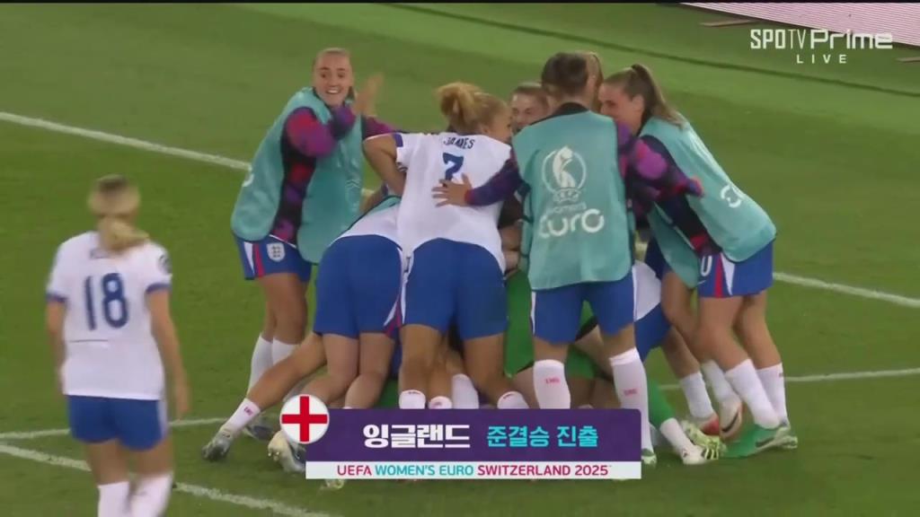 神剧情!女足欧洲杯英格兰连失3点仍晋级!英格兰点球大战3-2瑞典