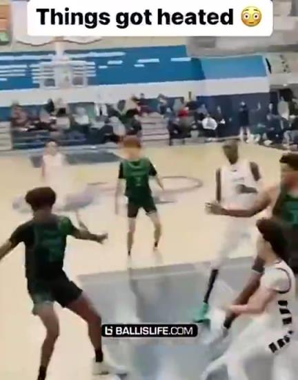 布朗尼此前在野球场与对手发生冲突,用三分回应对手!