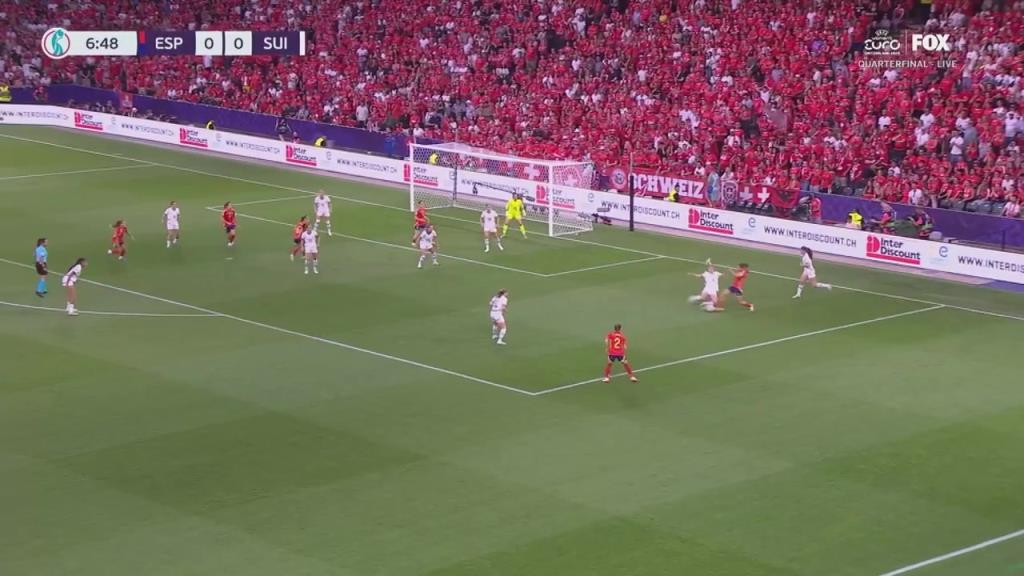 【集锦】女足欧洲杯-皮娜破门建功 西班牙女足女足2-0瑞士女足