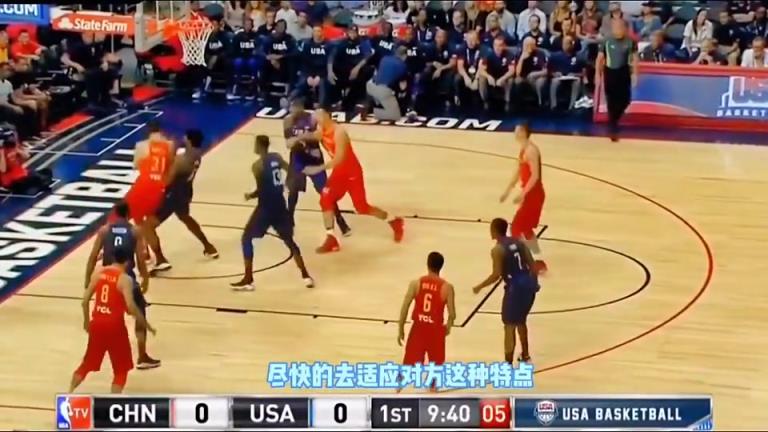 CBA和NBA的差距！小乔丹强吃王哲林，后者真的毫无招架之力