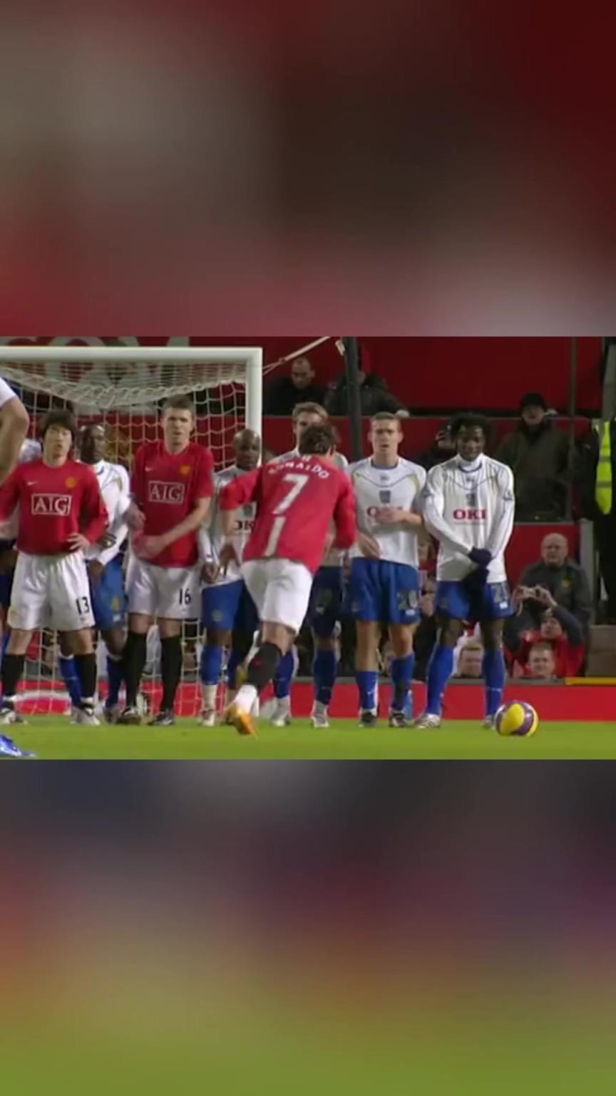 C罗电梯球曼联巅峰之作!弗格森:这球没有门将能扑出!