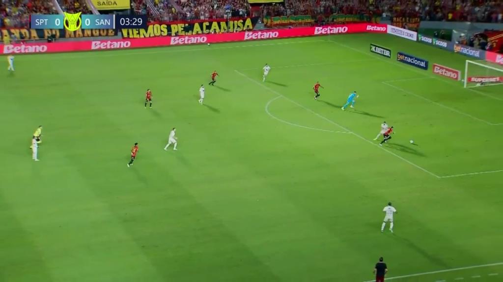 【集锦】巴甲-内马尔首发 十人桑托斯连追2球2-2累西腓体育