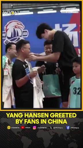 回顾杨瀚森青岛见面会!给热情小球迷们签名&还有问答环节~