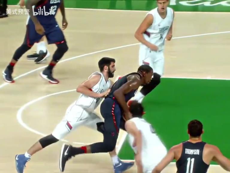超级大杀器!里约奥运会进攻端不可阻挡的KD!怎么打都有!