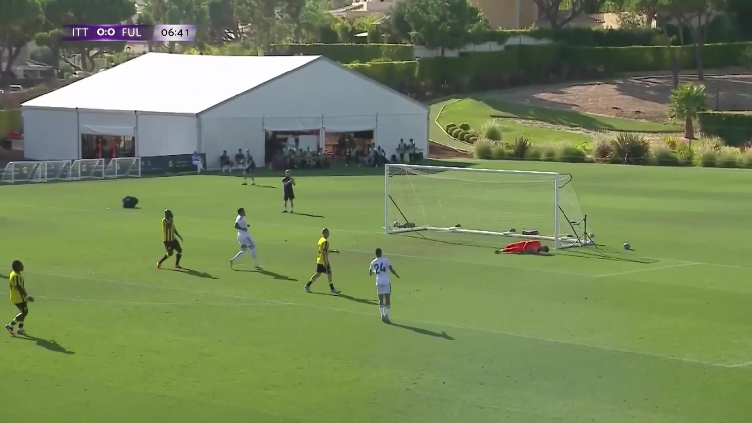 【集锦】友谊赛-本泽马双响难救主 吉达联合2-4不敌富勒姆