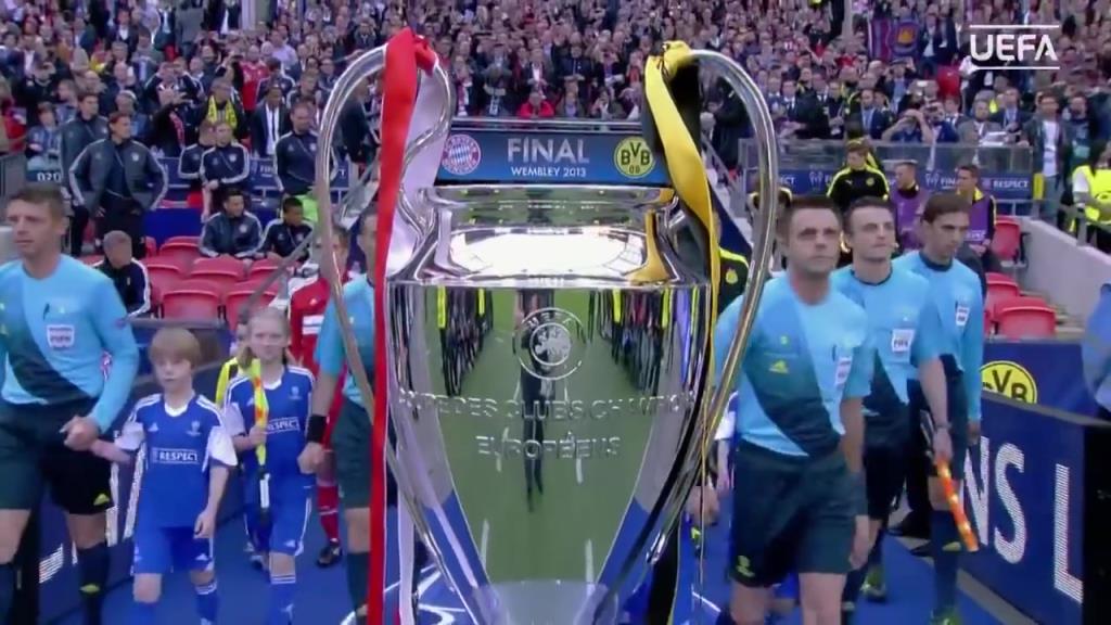 罗本读秒绝杀成就永恒经典!12/13赛季欧冠决赛拜仁2比1战胜多特