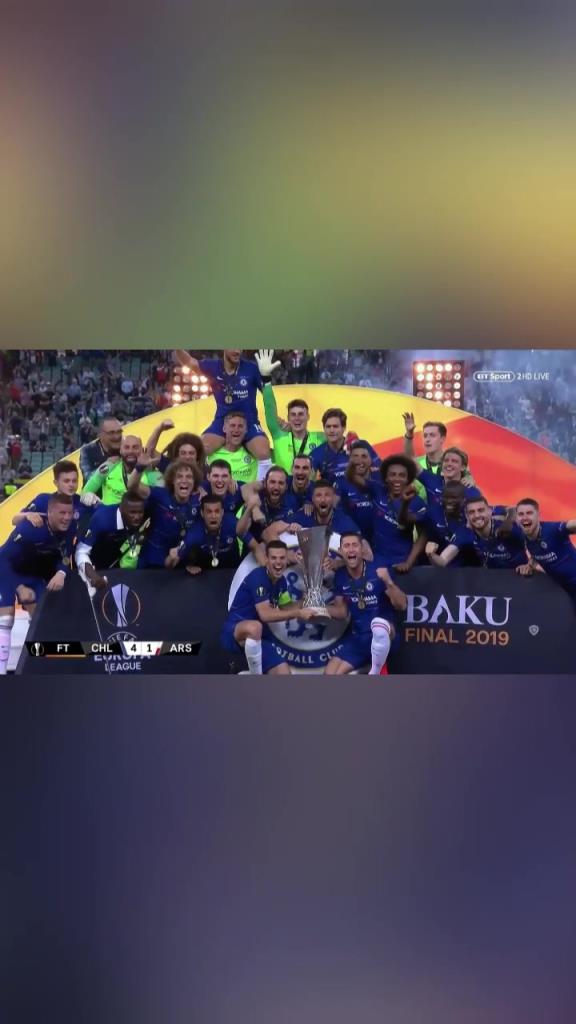 曾经的世界第三!阿扎尔切尔西谢幕战,两射一传问鼎欧联!