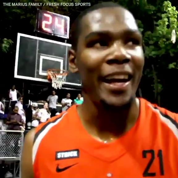 嘎嘎乱杀!14年前的今天,杜兰特在洛克公园轰下66分