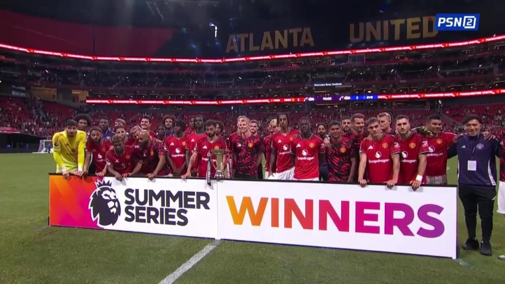 2胜1平不败夺冠！曼联美国英超夏季系列赛夺冠！