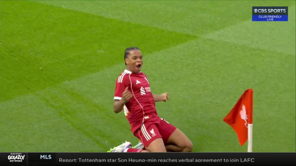 利物浦天才!16岁小将恩古莫哈中场一条龙世界波破门!