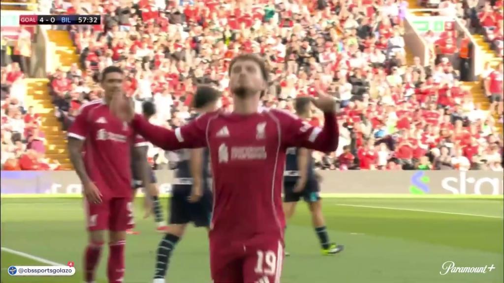 【集锦】友谊赛-恩古莫哈一条龙破门努涅斯传射 利物浦4-1毕巴