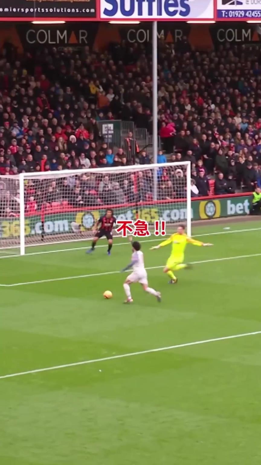 空门进球是不是很没技术含量!萨拉赫:那就再秀一秀!