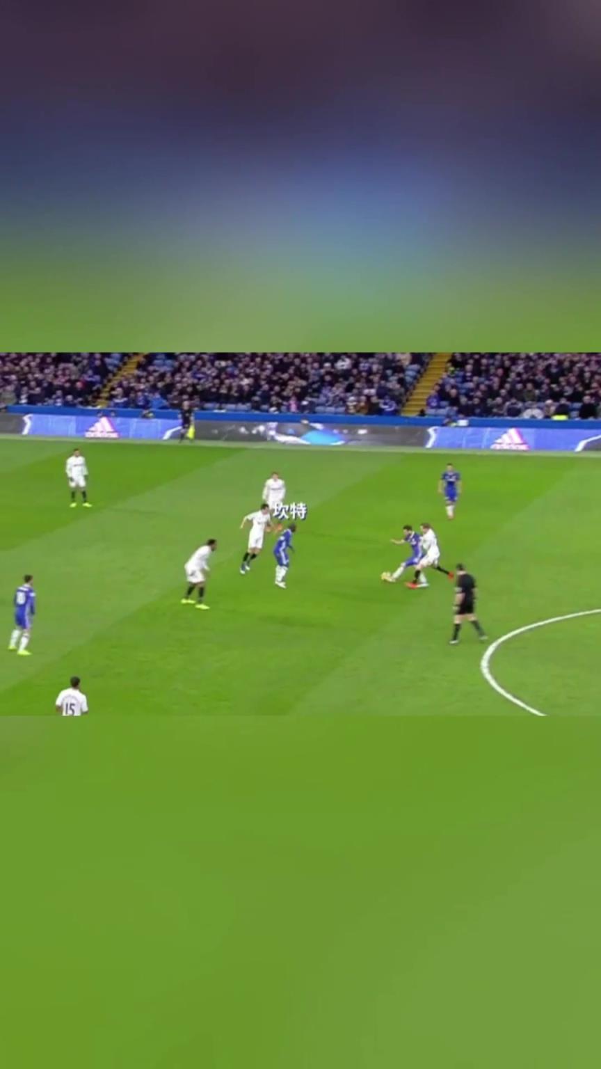 巅峰时期的坎特有多猛?一人锁死全英超!