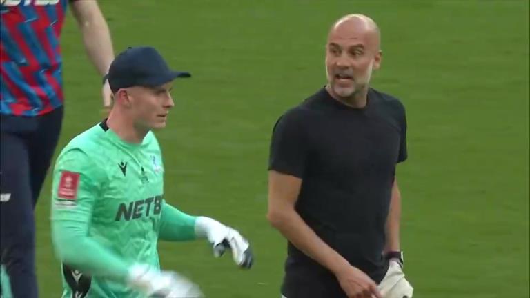 把瓜迪奥拉逼急的男人!迪恩-亨德森足总杯决赛后与瓜帅发生冲突