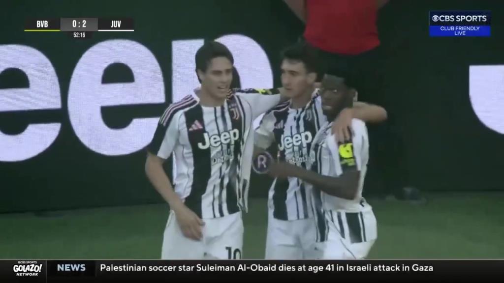 这球进的漂亮!坎比亚索小角度爆射破门梅开二度!