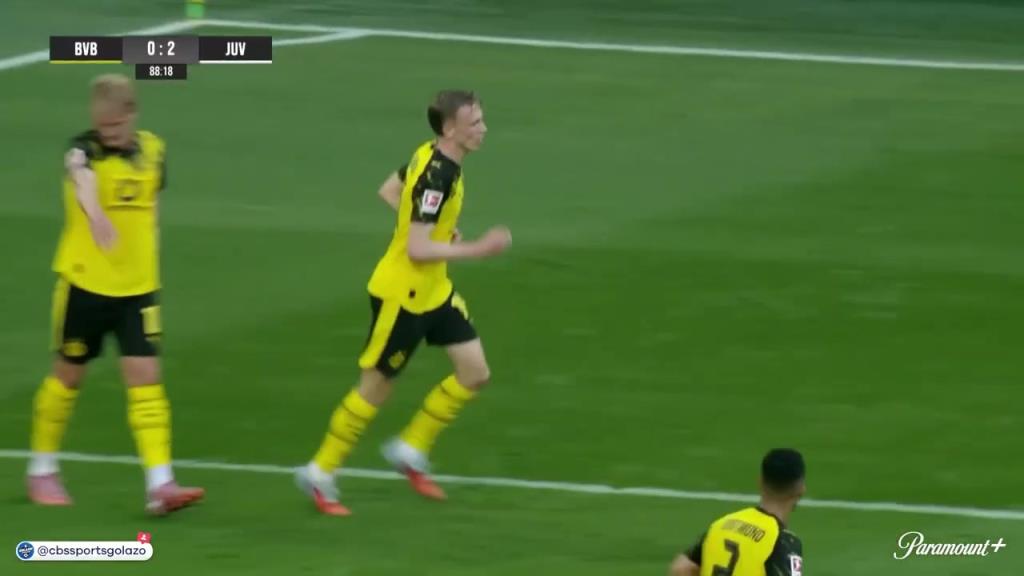 多特扳回一城!拜尔禁区内转身过人打门得手!