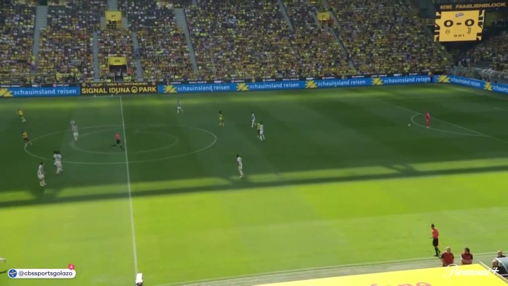 【集锦】友谊赛-坎比亚索双响胡梅尔斯谢幕战 尤文2-1多特蒙德