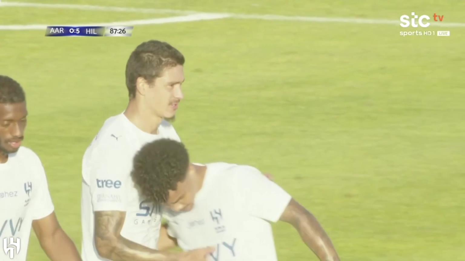 刚加盟就进球!努涅斯单刀抽射“努角”进球,新月友谊赛6-0大胜