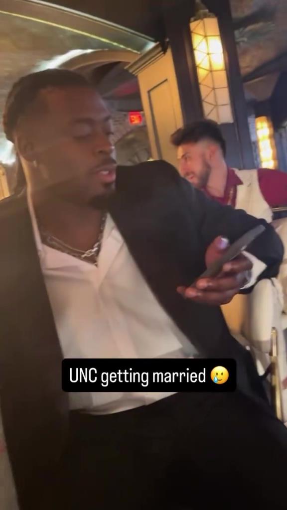 参加大哥的婚礼!雷霆队友参加卡鲁索婚礼!多尔特依旧充满喜感!