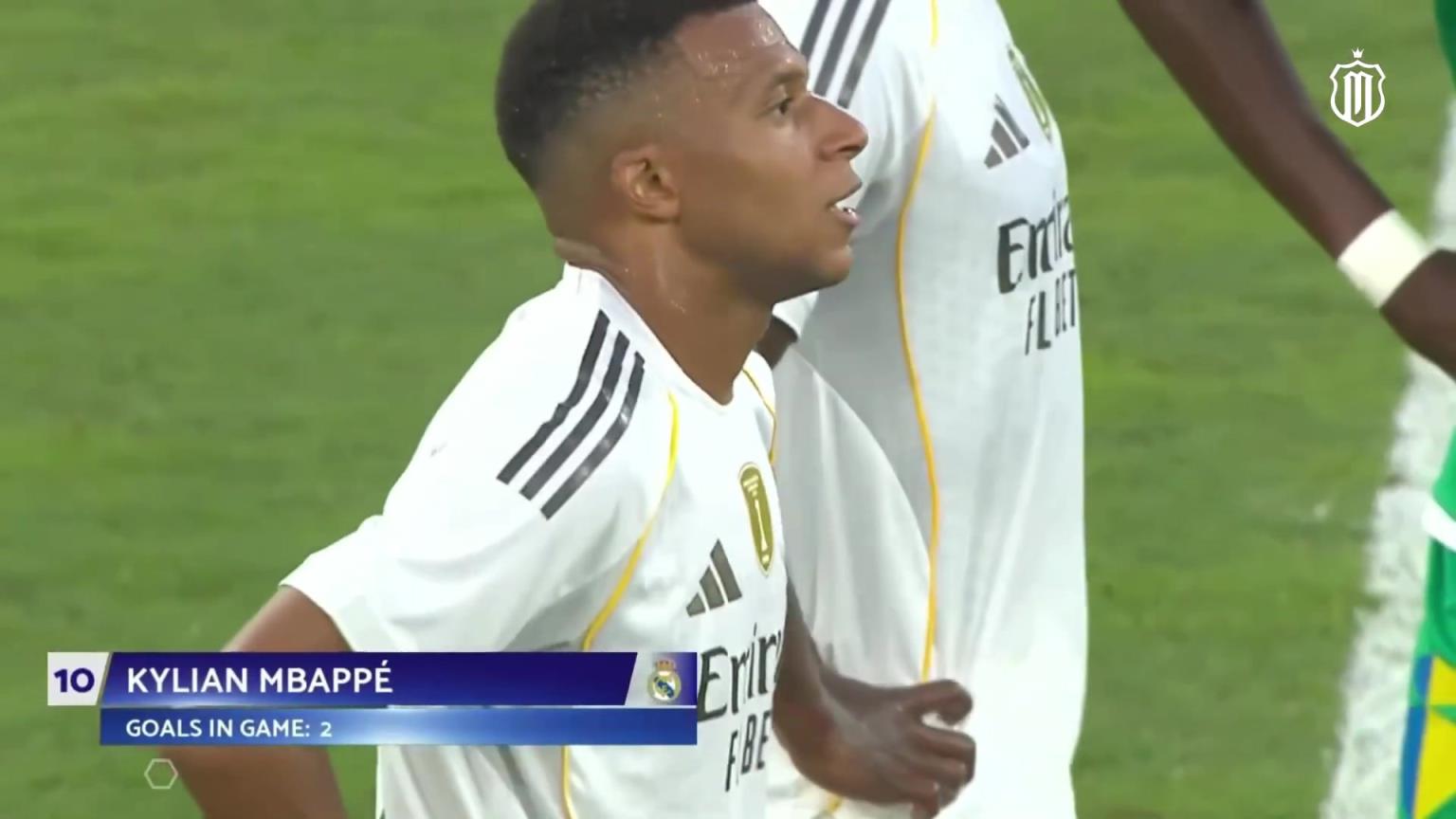 真强!琼阿梅尼直塞,姆巴佩单刀假射真扣过掉门将把球打进!