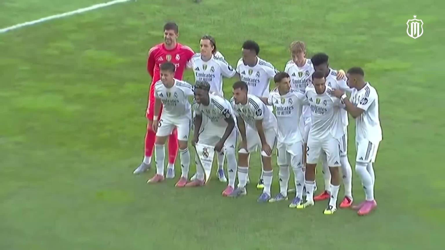 【集锦】友谊赛-姆巴佩2射1传罗德里戈破门 皇马4-0蒂罗尔