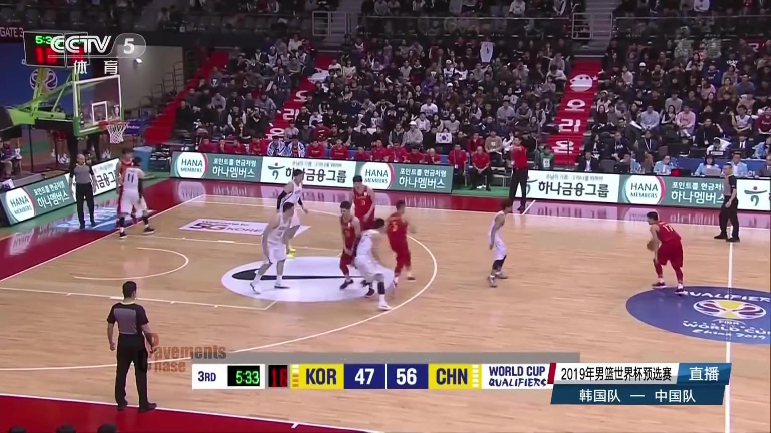 四字外援!回顾19年丁彦雨航世预赛对韩国爆砍30分助男篮取胜