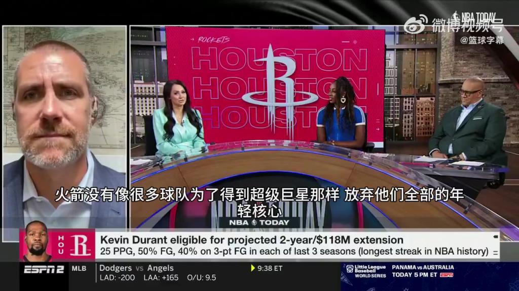 名记:杜兰特越晚续约,对火箭赛季前景越不利!勇士是前车之鉴!