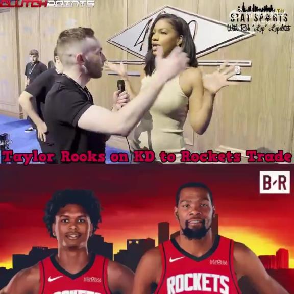 身材火辣!女记者接受采访谈到杜兰特加盟火箭:有机会夺冠