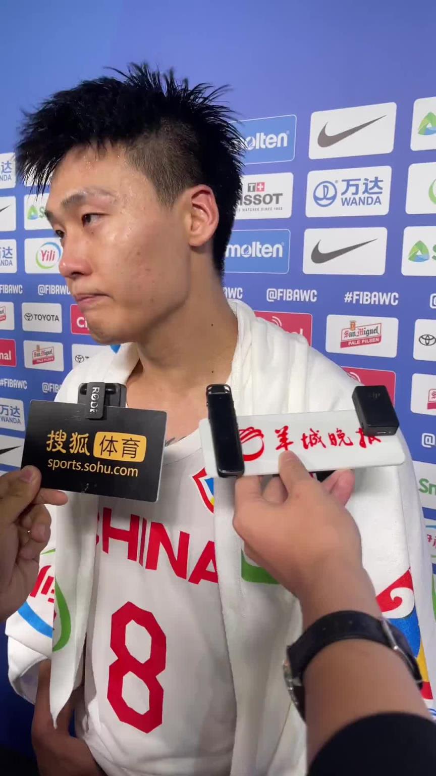 还有希望吗?赵睿此前表示:我就想打奥运会 不然我打球没有意义