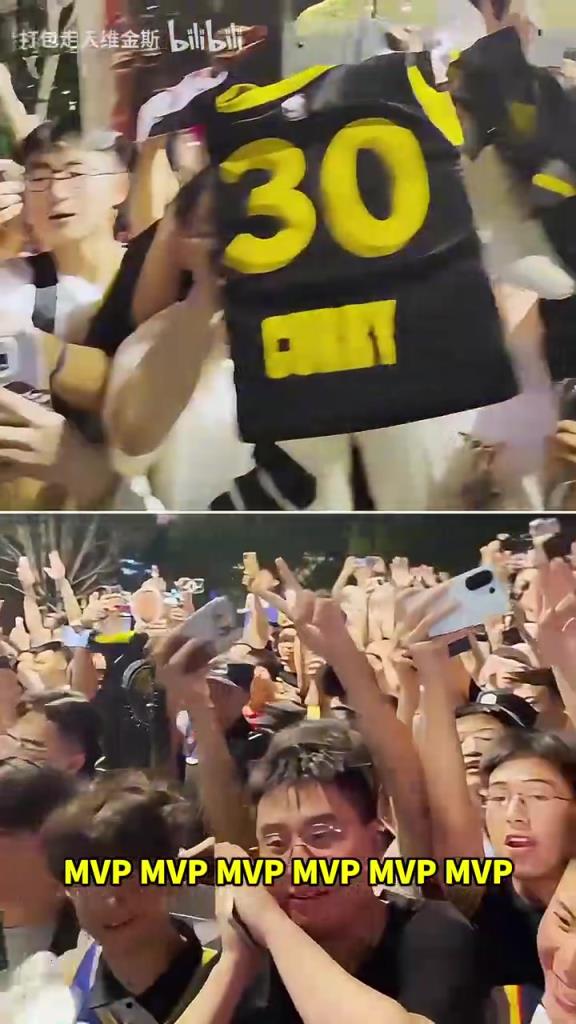 人气太高!库里发视频记录中国行狂热粉丝和后续活动日常!