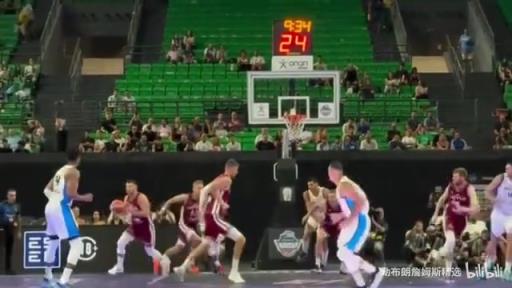 字母哥轻松爆砍两双!希腊轻取拉脱维亚全场集锦!