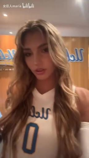 这么迷人的吗?身穿UCLA0号的女排美女哈夫洛克!这颜值真不错!
