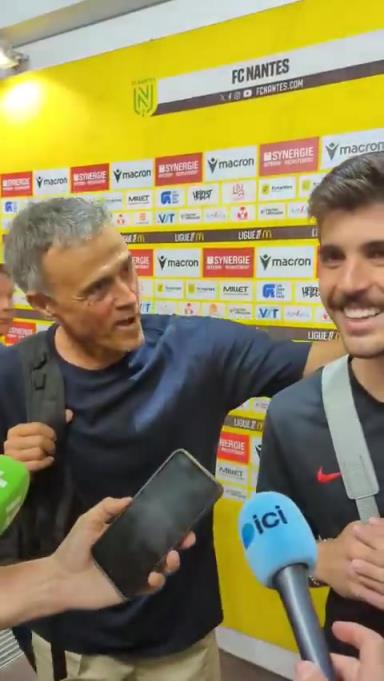 恩里克:小贝,你什么语言天赋?会说法语吗?