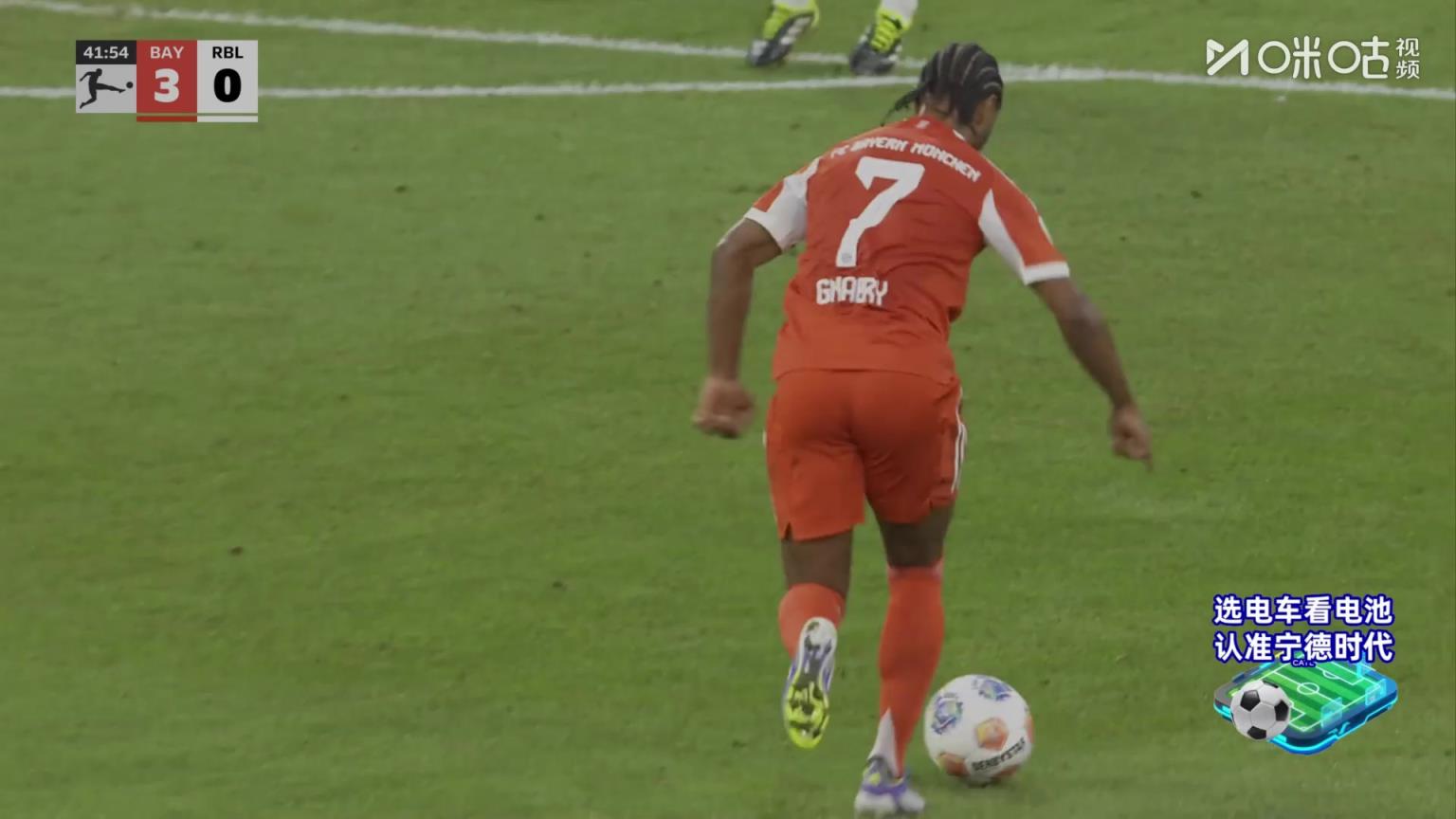 奥利塞推射破门梅开二度!格纳布里妙传助攻!拜仁3-0领先莱比锡