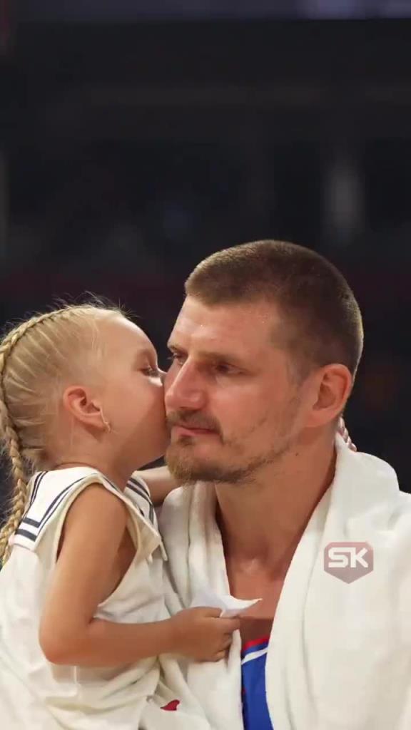 也是一个女儿奴!约基奇率队击败斯洛文尼亚 赛后第一时间找女儿