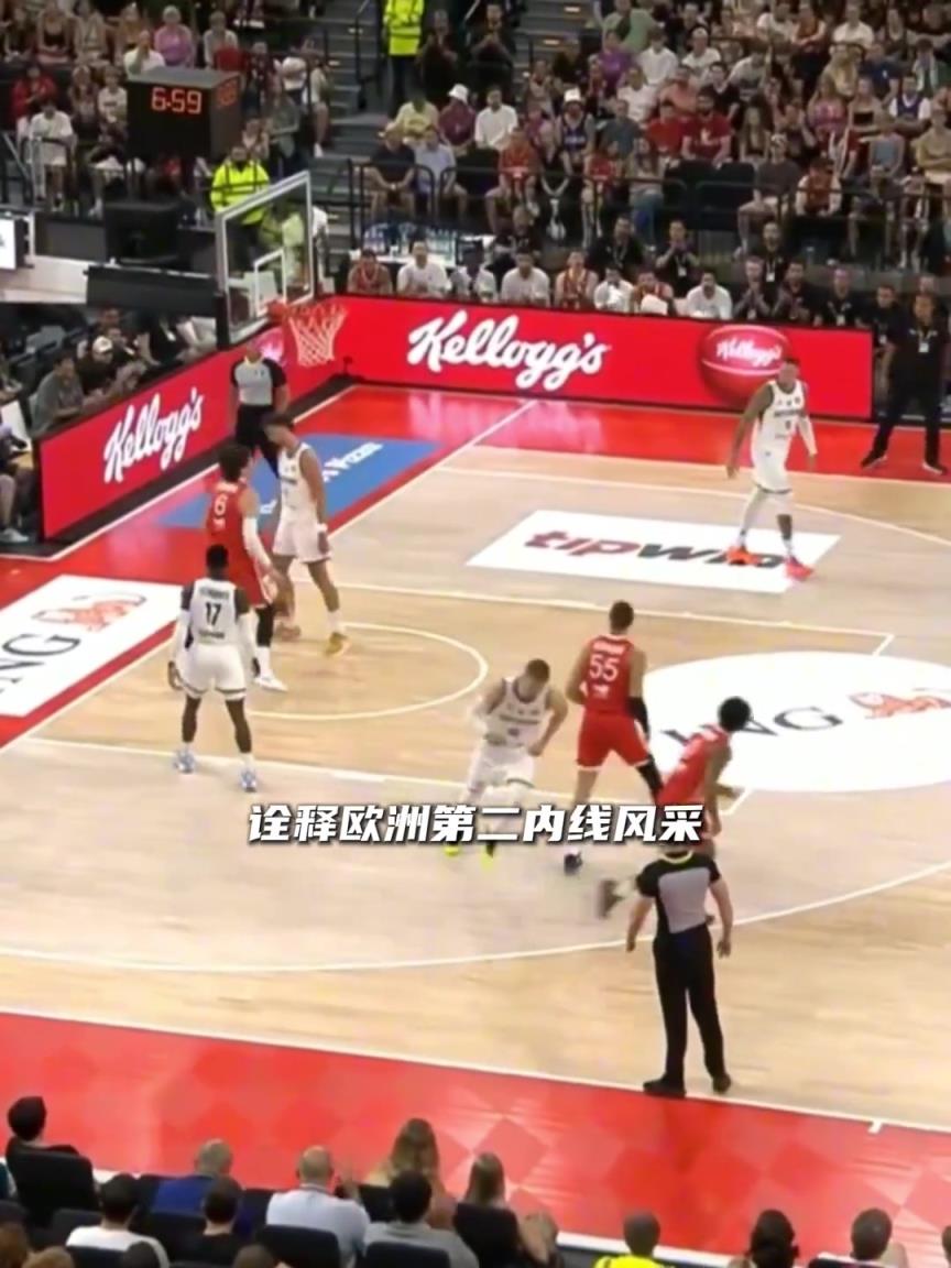 申京打爆世界冠军内线!热身赛独揽25分9板