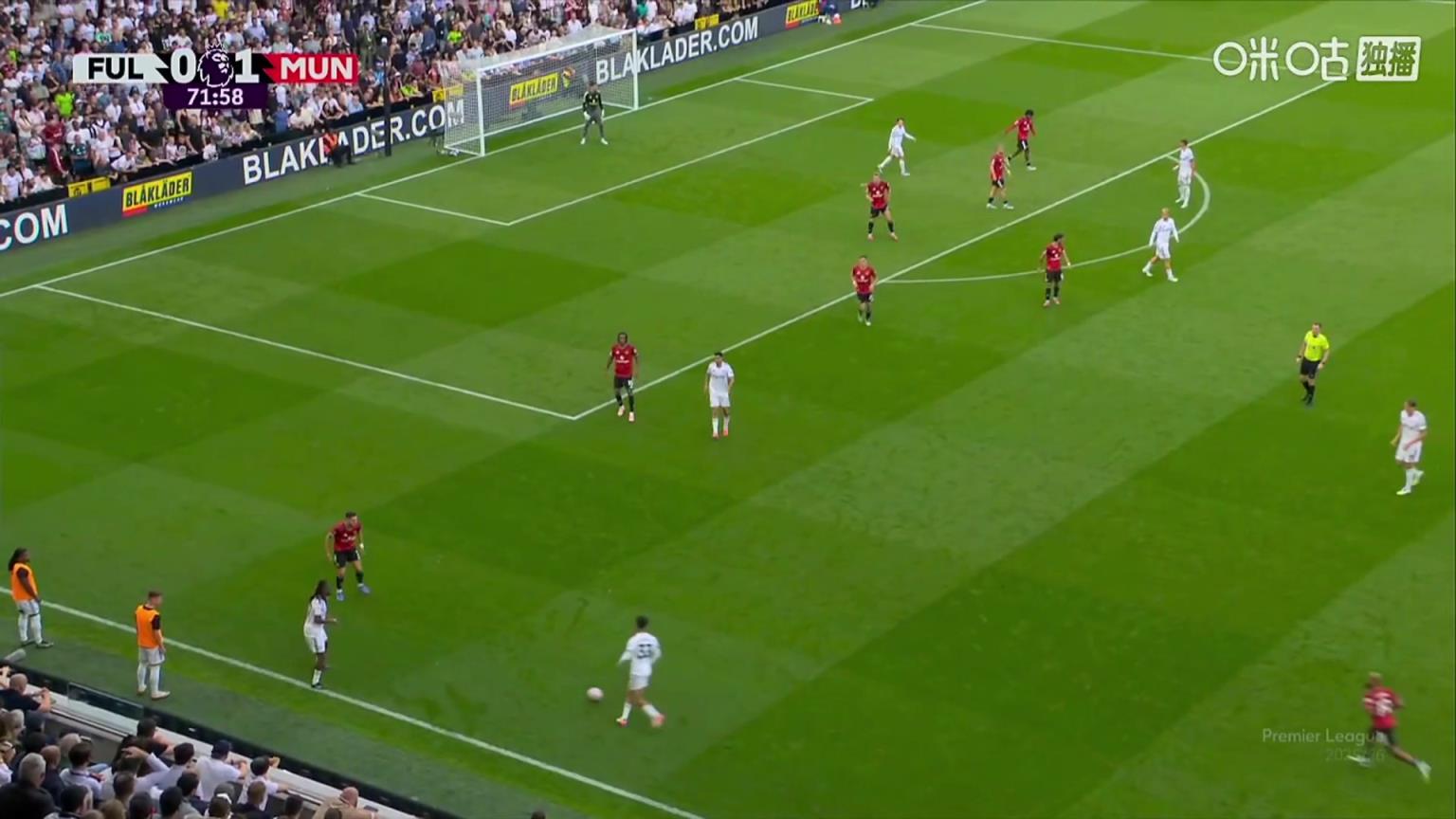 阿森纳旧将连线!伊沃比助攻史密斯-罗破门,富勒姆扳平曼联