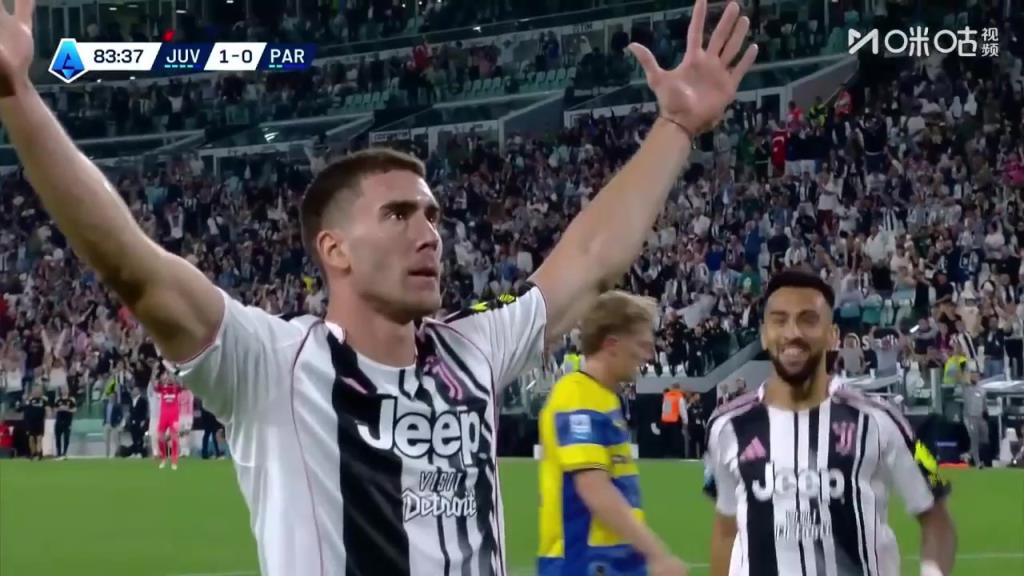 十人尤文锁定胜局!伊尔迪兹再送助攻,弗拉霍维奇推射得手!