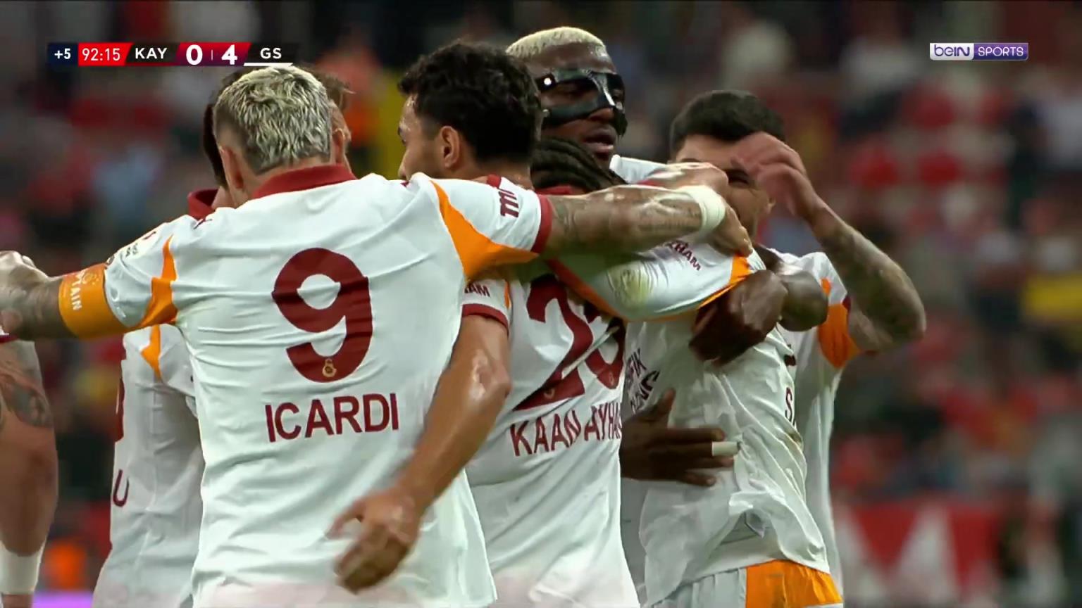 脚头真硬!今日土超联赛第3轮,萨内超远距离贴地斩破门