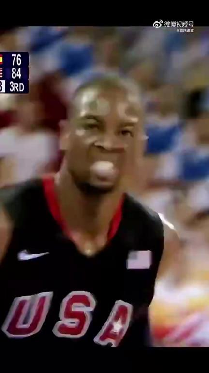 光头真性感!08年奥运会的韦德,真是谁来都挡不住