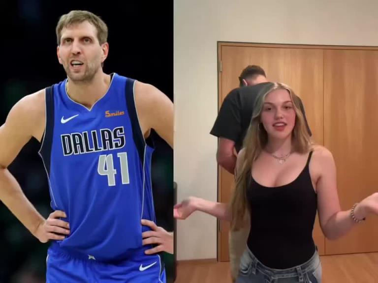 老司机粉丝何在?诺维茨基和侄女一起跳舞 这颜值太出圈啦!