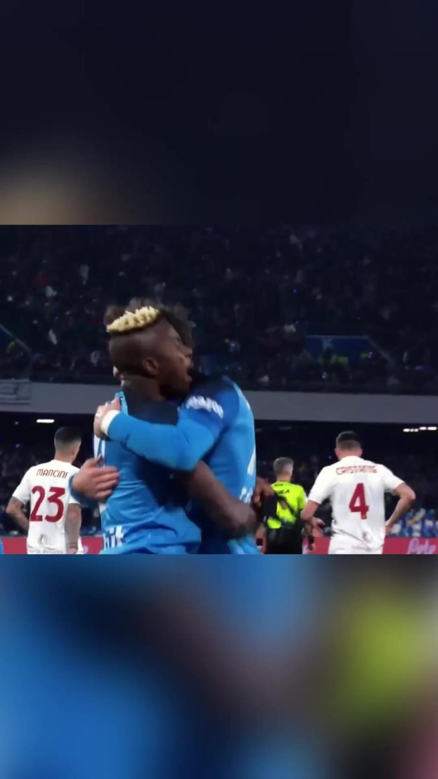 欧洲顶级中锋!奥斯梅恩对抗、速度、射术堪称顶级!