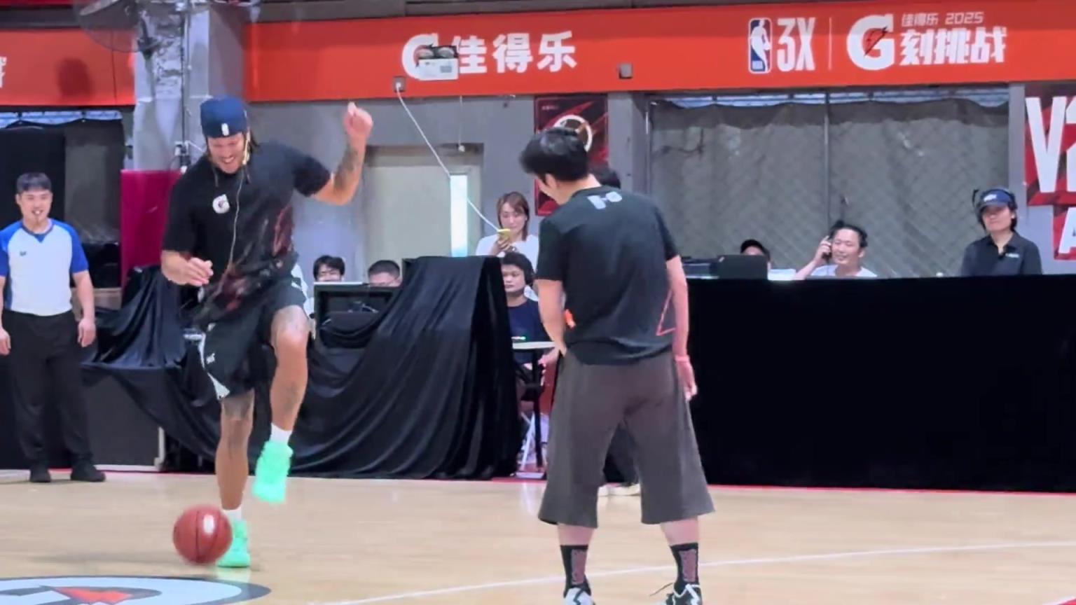 戏耍鲁大湿！这就是NBA只会扣篮的糙汉吗